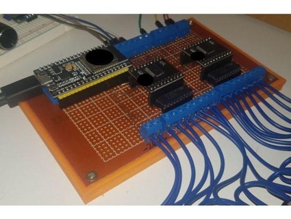 leiterplatte circuit board 150x90 trax94 3d print model - Mito3D