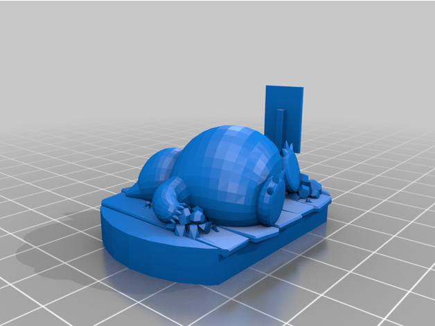 Snorlax Blöcke Pfad skidmarc25 3D print model - Mito3D