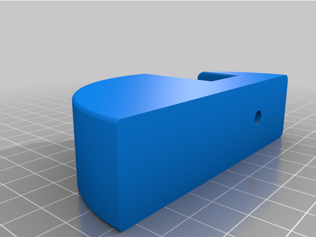 einfache regalhalter klein 3D print model - Mito3D