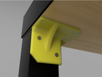 ikea lack table brace baconnbeer 3d print model - Mito3D