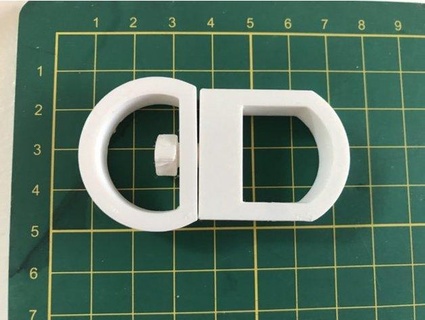 swivel turnbuckle nafis 3d print model - Mito3D