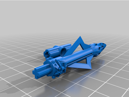 bionicle gaffi staff fritzkrieg mocs 3d print model - Mito3D