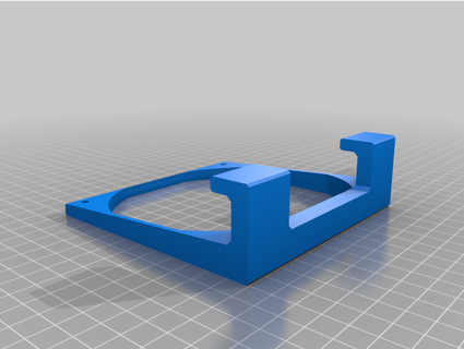 vertical laptop stand fan jcarruthers 3d print model - Mito3D