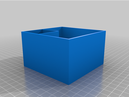 organizzazione scatola incisione ondulata 3d print model - Mito3D