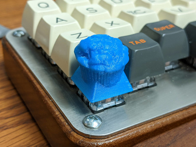 muffin button matlock42 3D print model - Mito3D