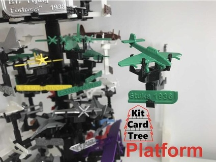 kit card tree platform stuka toto 28 alwaystinkering 3d print model - Mito3D