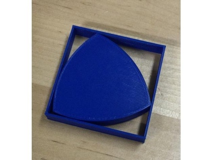 reuleaux triángulo diamond999 3d print model - Mito3D