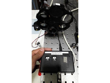 3d printable motorisiert Rad optisch Filter drehen Allison Pesso 3d print model - Mito3D
