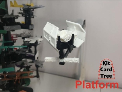 kit card tree platform tie nakozen alwaystinkering 3d print model - Mito3D