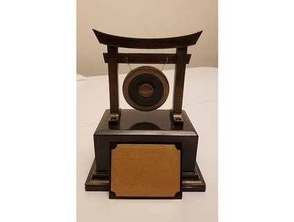 gong trophy bbqsnake 3d print model - Mito3D