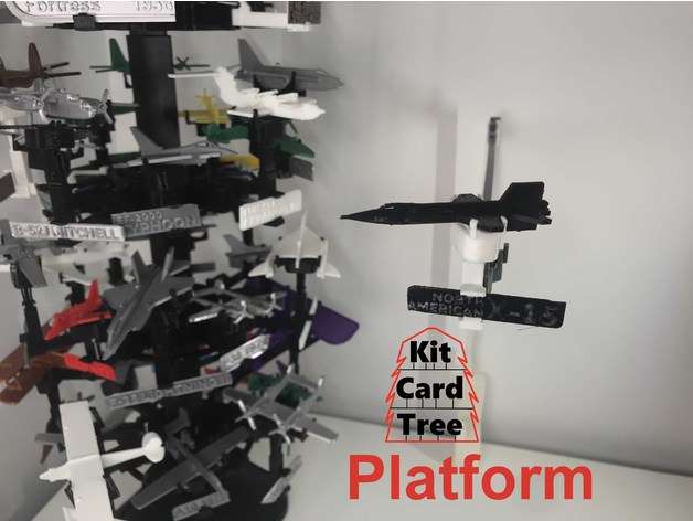trousse carte arbre Plate forme 15 nakozen bricoler 3D print model - Mito3D