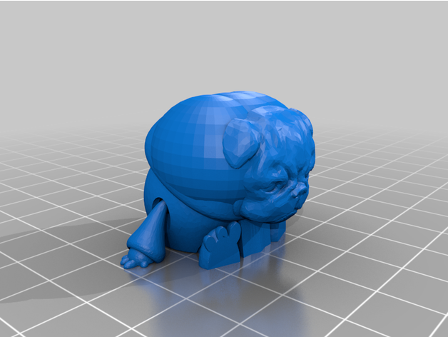 minuscolo articolato cane bot catdude32 3D print model - Mito3D