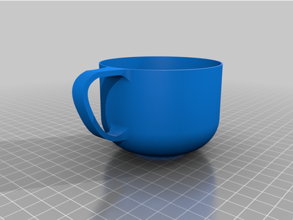 Kahve Fincan fincan tabağı aç 3d print model - Mito3D