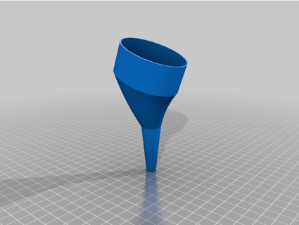 offset funnel bukai 3d print model - Mito3D