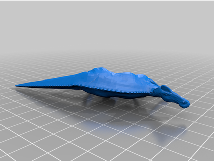 hadrosaur carcass dinoking27 3d print model - Mito3D