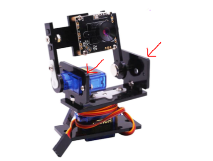 servo brackets yahboom hd camera pan-tilt kit guy0nthecouch 3d print model - Mito3D