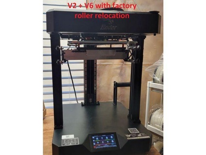 creality ender 7 z-axis linear rail conversion mount v6 works tomatobird 3d print model - Mito3D