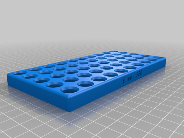 9mm 380 reloading tray onyourlefttg 3D print model - Mito3D