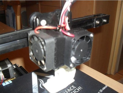 mk8 ventilador partcooler alojamiento derniceguy 3d print model - Mito3D