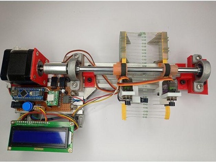 diy resistor reel cutting machine using arduino circuitdigest 3d print model - Mito3D
