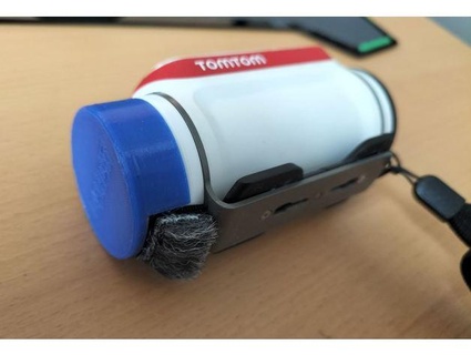Tomtom haydut lens kapağı girinti mikrofon susturucu açıkladı 3d print model - Mito3D