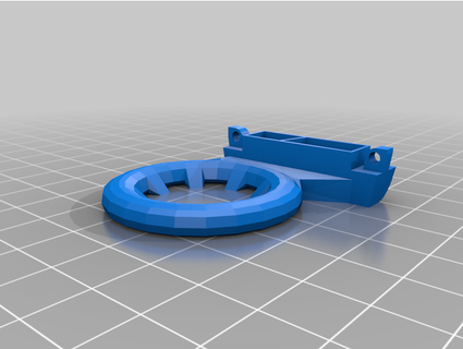 cr-10 vent ring 2 even shorter fredyn 3d print model - Mito3D