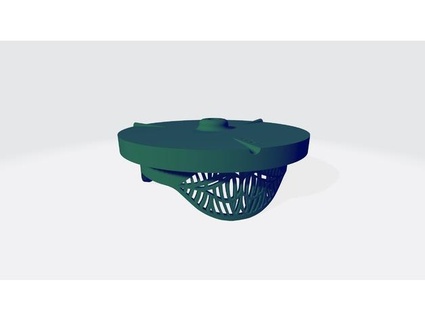 french press lid filter zupelz 3d print model - Mito3D