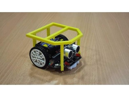 micro bit maqueen porta-objetos baca roof javiergarciaescobedo 3d print model - Mito3D