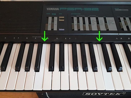 substituição chave Yamaha psr 32 teclado sintetizador Substatica 3d print model - Mito3D