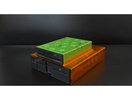 floppy drive cases 525 35 adafruit 3d print model - Mito3D
