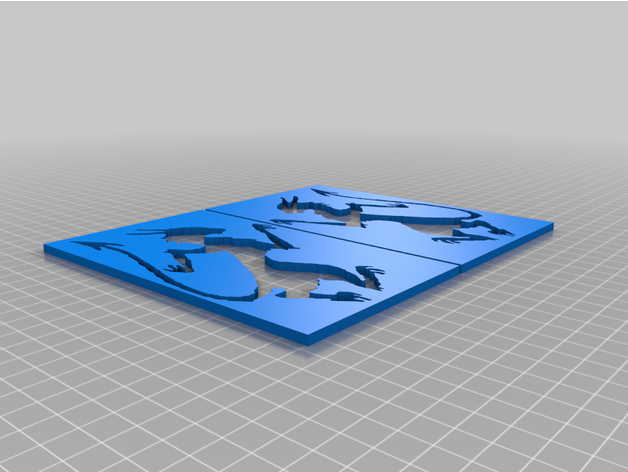 rampante draghi fessler2022 3D print model - Mito3D