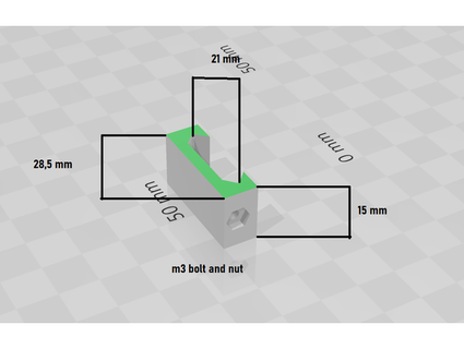 picatinny basic mount 1 part small -k0p3- 3d print model - Mito3D