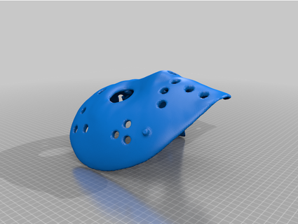 Bölüm 7 Jason hokey maske chuckydafoxxo88m 3d print model - Mito3D