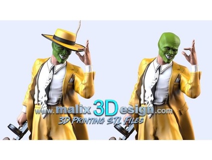 mask jim carrey sanariel143 3d print model - Mito3D