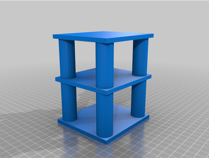 coliseum shelf montegal 3d print model - Mito3D