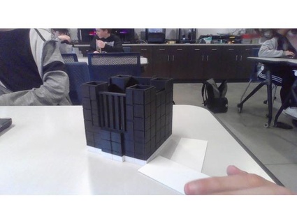 3d design desktop organizzatore medievale castello fatto max atterrare Roberto neosho3d 3d print model - Mito3D