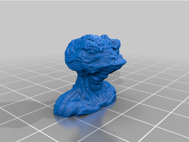 rettiliano superduya43 3D print model - Mito3D