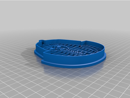 Toutankamon forme biscuit coupeur pinillos 3d print model - Mito3D