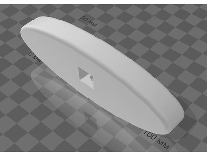 manual grifo soporte 11mm cuadrado cabeza alejandro 3d print model - Mito3D