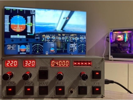 Autopilot Flug Simulatoren Konzentrix 3d print model - Mito3D