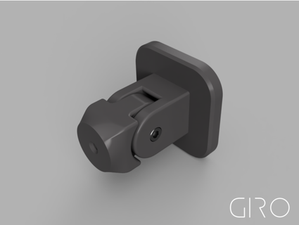 Girohue Bewegung Sensor Mauer montieren keromi 3d print model - Mito3D