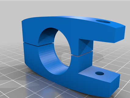 soporte defletor manos manillar 1 abregor 3d print model - Mito3D