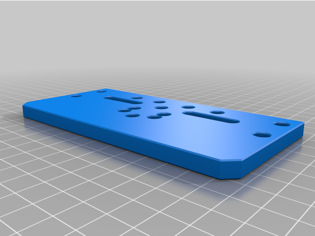 primalucelab distância prato rofos 3D print model - Mito3D