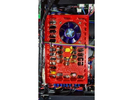 kübik i3 mega güç kaynağı kapağı arz örtmek kılıf ol Robin 3d print model - Mito3D