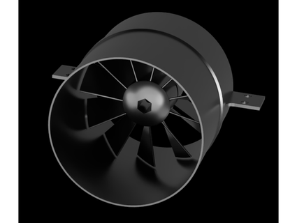 90mm edf electric ducted fan bix3 motor reid bailey 3d print model - Mito3D