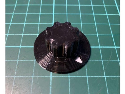 potentiomètre bouton 35mm pierre sagesse 3d print model - Mito3D