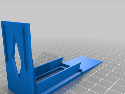 plinth rail mount dimonbat 3d print model - Mito3D