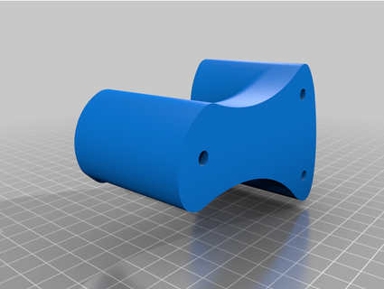 electric guitar hook meatspin 3d print model - Mito3D