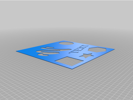 strato test letto livellamento fpvitall 3d print model - Mito3D