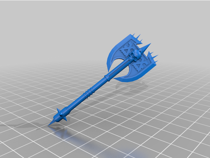 khorne weapons & emblems thesmoerebroet 3d print model - Mito3D